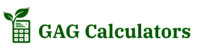 Gorow a Garden Calculators logo